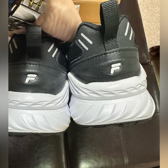 Fila Women's Winspeed Black  Lace-up Athletic Running Shoe size 10 - Picture 8 of 11